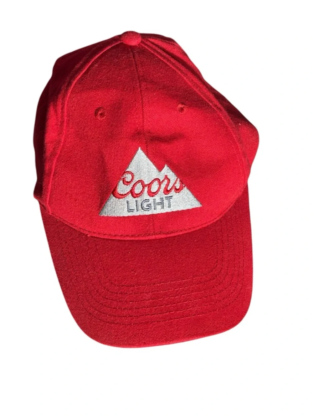 ACME Coors Light Bright Red Classic Snapback Cap - Picture 1 of 6